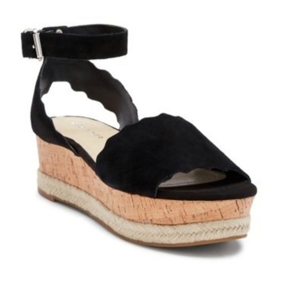 Marc Fisher Shoes - Marc Fisher Faitful Platform Wedge Sandals Sz 9.5M
